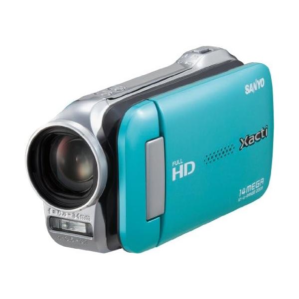 【中古】SANYO デジタルムービーカメラ Xacti GH1 ブルー DMX-GH1(L)