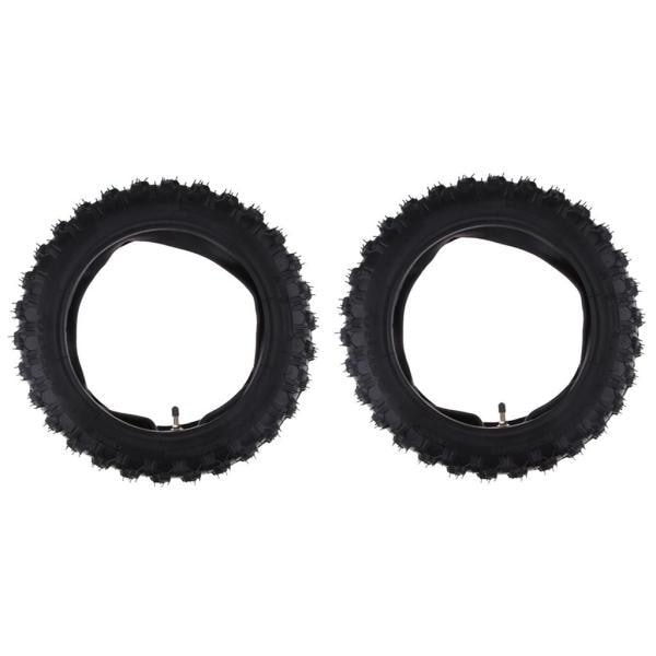 PW50 PW 50ダートバイクスクーター用2個ヘビーデューティ2.50-10タイヤ＆インナーチューブ
