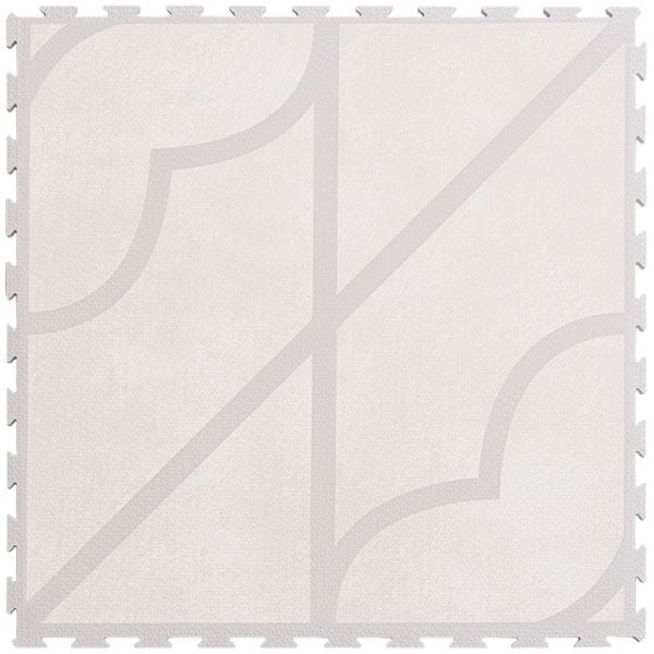 [36枚入（9枚組x4個）] ジョイントマット キュロス アイボリー 約60x60x1.2cm