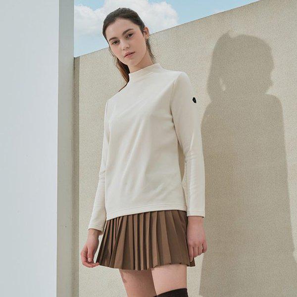 女性モックネック 裏起毛Tシャツ 冬 保温 ベースレイヤー 暖かい長袖インナー 3種 8,014円