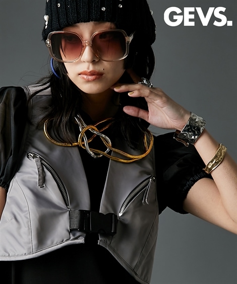 ベスト ナイロンベスト 大きいサイズ有 GEVS.