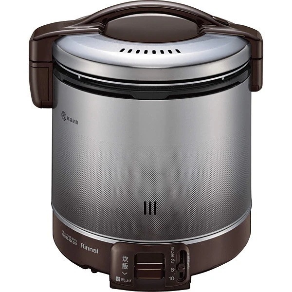 炊飯器 1升 RR-100FS(A)(DB)-LP ダークブラウン こがまる [ガス炊飯器(プロパンガス用炊き)]