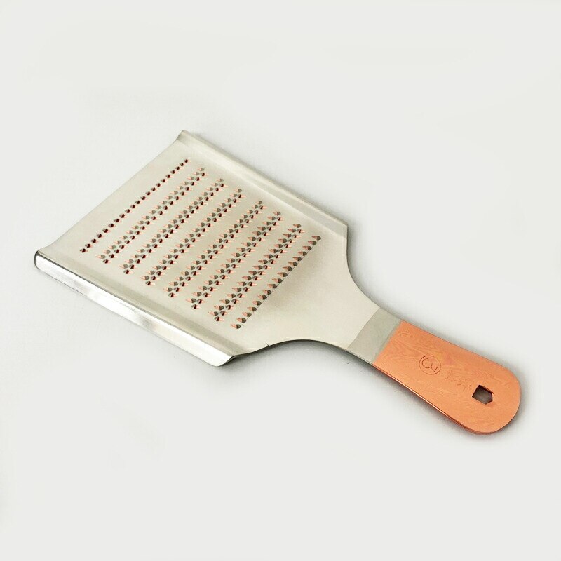 ゆうパケット便可能！銅製 本目立て おろし金 25.5cm(No.3) /日本製 国産品 純銅 ハンドメイド 職人技 最高級品 2種類の刃 荒目 細目 大根おろし器 山芋 生姜 わさび 山葵