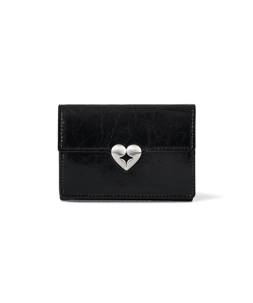 【FENNEC】 HEARTY TRIPLE WALLET - BLACK 財布 正規品