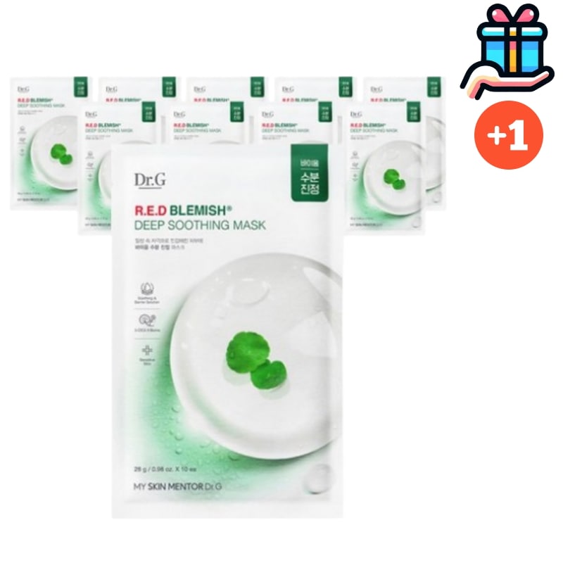 [大容量 企画 商品] レッド ブレミッシュ ディープ スージング マスクパック 10枚+10枚 全20枚 鎮静 水分 韓国化粧品 しっとり 顔パック 韓国人気 高密着 フェイスパック自然な 水光 お 5,206円
