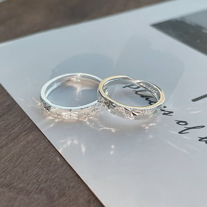 【1点ご購入 で10点プレゼントいたします】足銀満天星河カップルペアリング高級感ポワレリングハンドアクセサリー