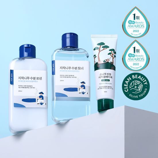 ラウンドラボ フォーマン ナチュラル マット ローション/トナー 2種のプラン (+クレイパック 50ml)