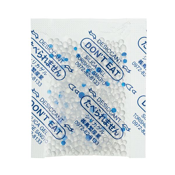 （まとめ）鳥繁産業 シリカゲル 5g SP-5G 1パック（100個）[x10セット]