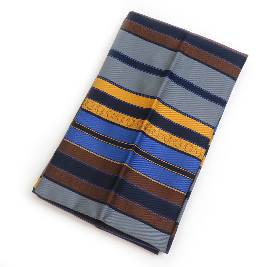 グッチ GUCCI ストール シルク マルチカラー ユニセックス r10774a