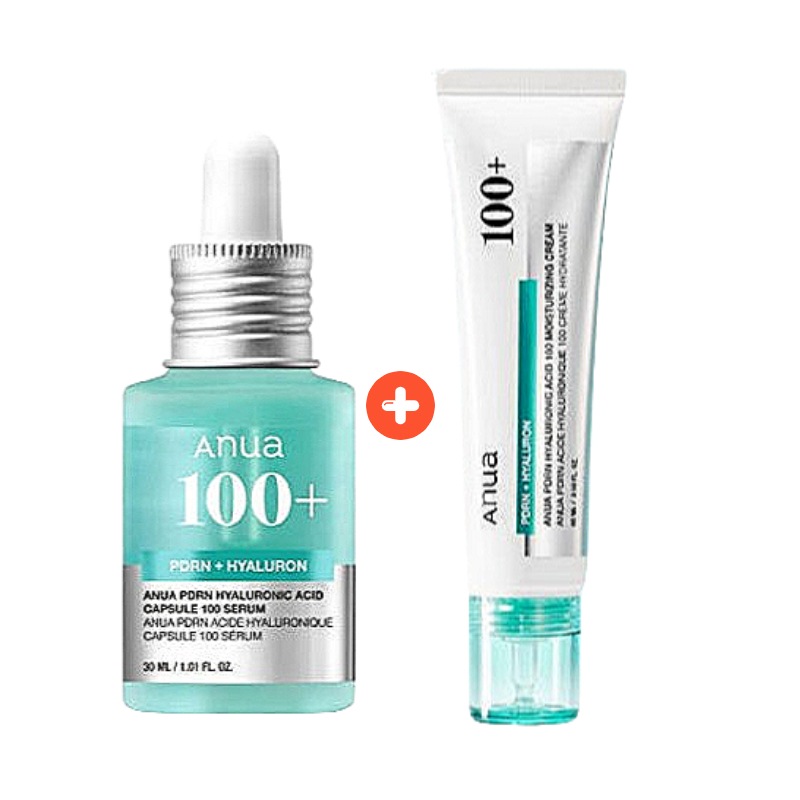【限定セット】PDRN ピーディーアールエヌ ヒアルロン酸 セラム 30ml + ピーディーアールエヌ PDRN ヒアルロン酸 100 水分クリーム 60ml