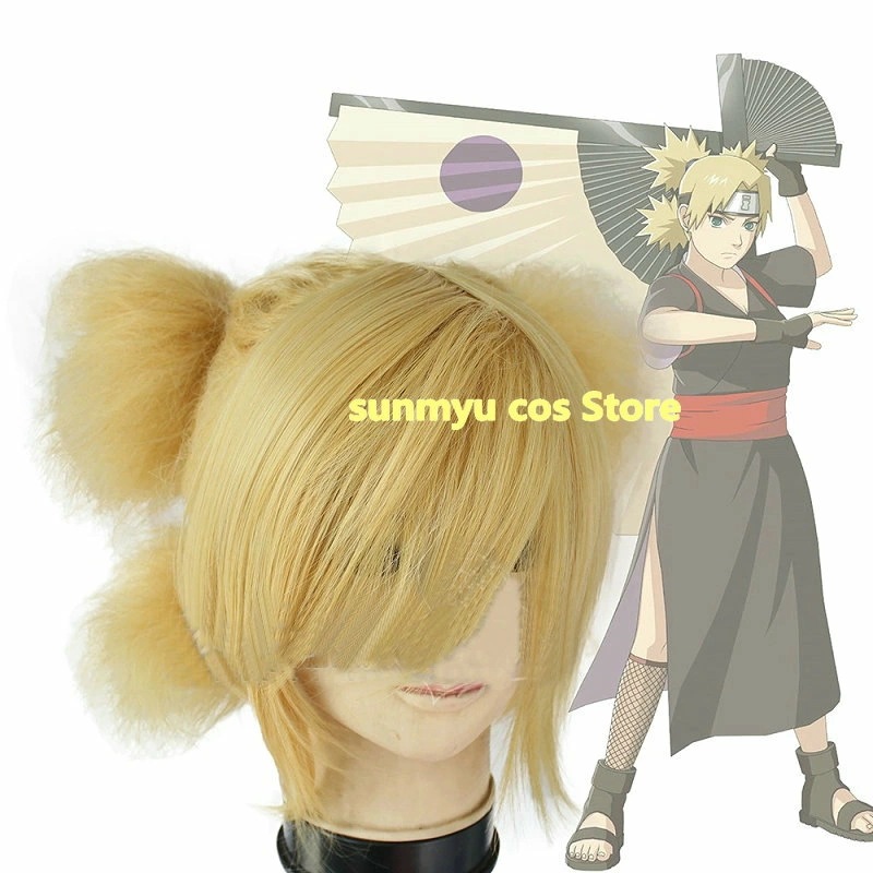 ナルト　NARUTO　奈良テマリ コスプレ道具 ウィッグかつら