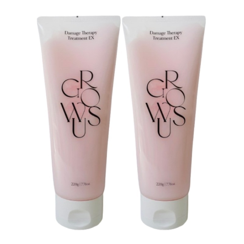 [1+1]ダメージセラピー トリートメント EX 220g, 2個 / 韓国 人気 髪の毛サラサラ ケラチン タンパク質 トリートメント