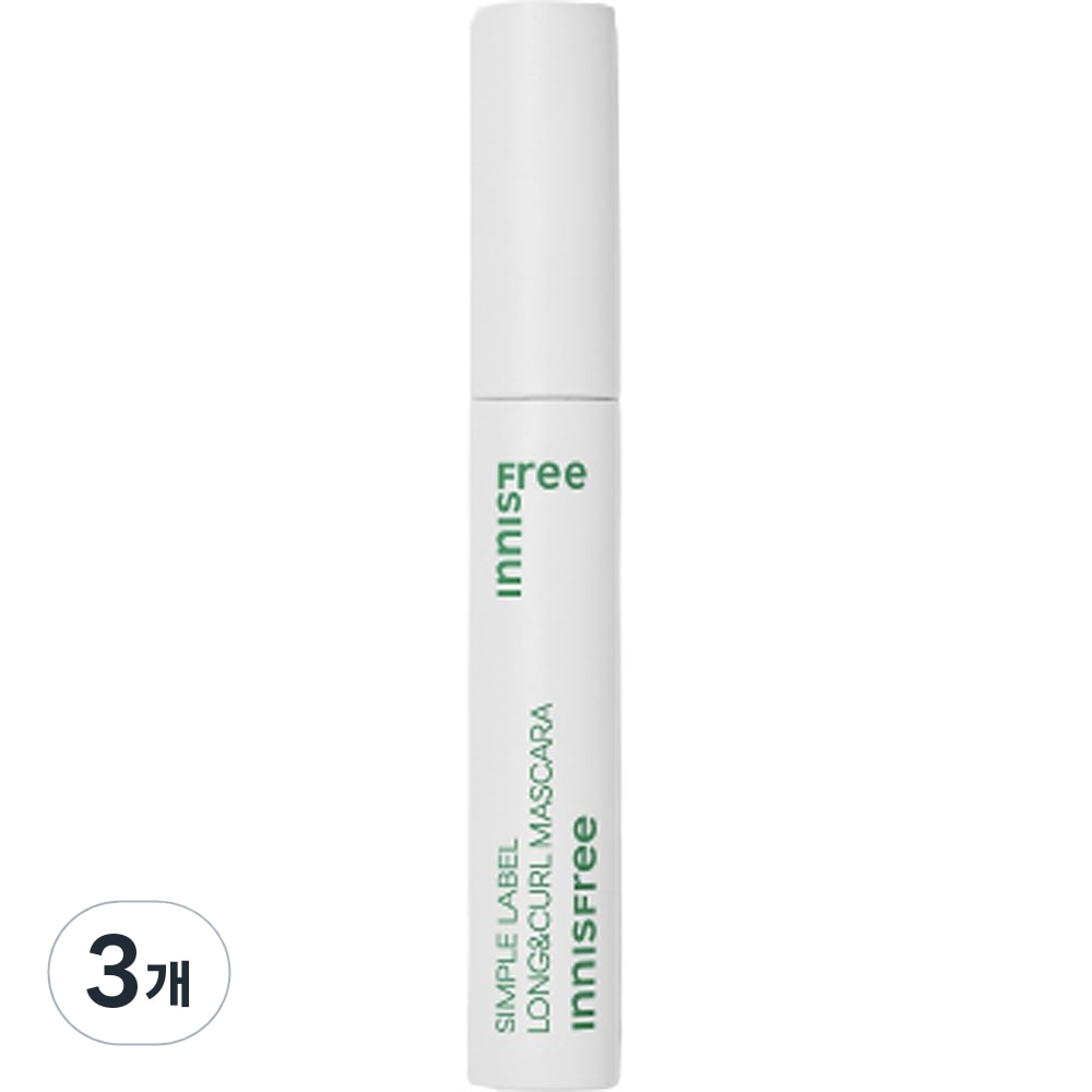 イニスフリー シンプルラベル ロング アンカル マスカラ 75g3個