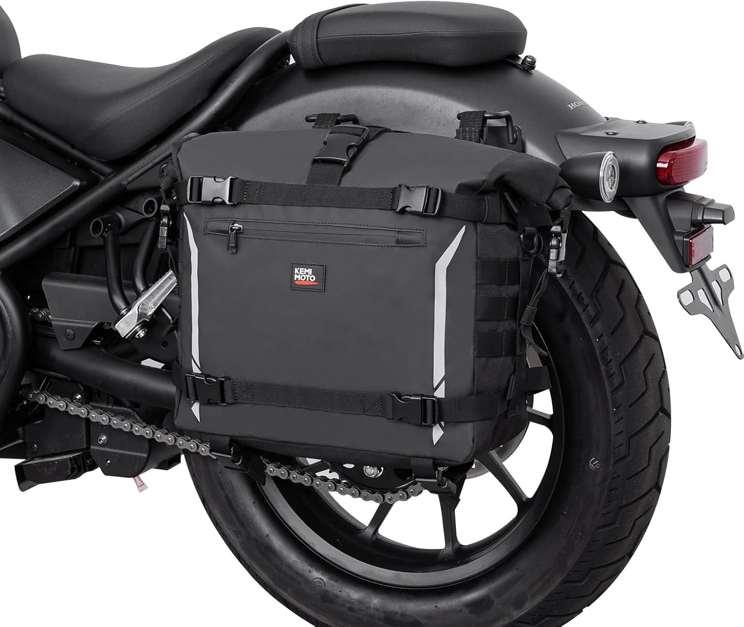 サイドバッグ 15L-25L拡張機能 全方位防水 インナー防水構造 シートバッグ両用 汎用性 ほとんどのオートバイに適用