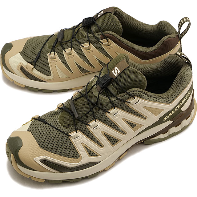 スニーカー トレイルランニングシューズ [L47583300] XA PRO 3D V9 メンズ 靴 トレランシューズ アウトドア DEEP-LICHEN-GREEN/SAFARI