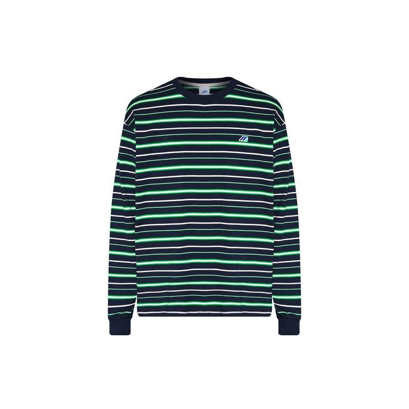 共用アーカイブストライプTシャツ32YA5A8014 デイリーMONOGRAM M STRIPE LONG SLEEVE