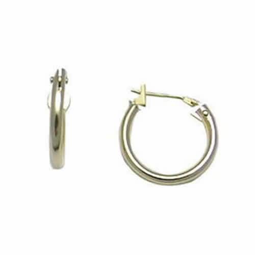 14金ゴールド フープピアス 外径12mm 1個 片耳 K14 リングピアス シンプル プレーン 6,855円