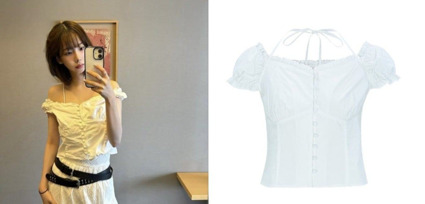 [AESPA KARINA] BAILEY BLOUSE_2COLOR