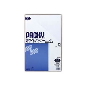 ホワイトパッキー 角2 テープ付80g/m2 枠なし 1セット（140枚：7枚x20パック）