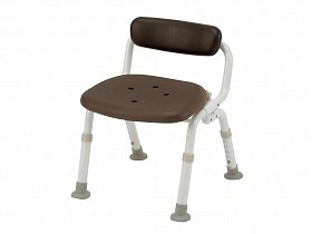 パナソニックエイジフリー シャワーチェア[ユクリア]コンパクト腰当付おりたたみN モカブラウン PN-L40921BR