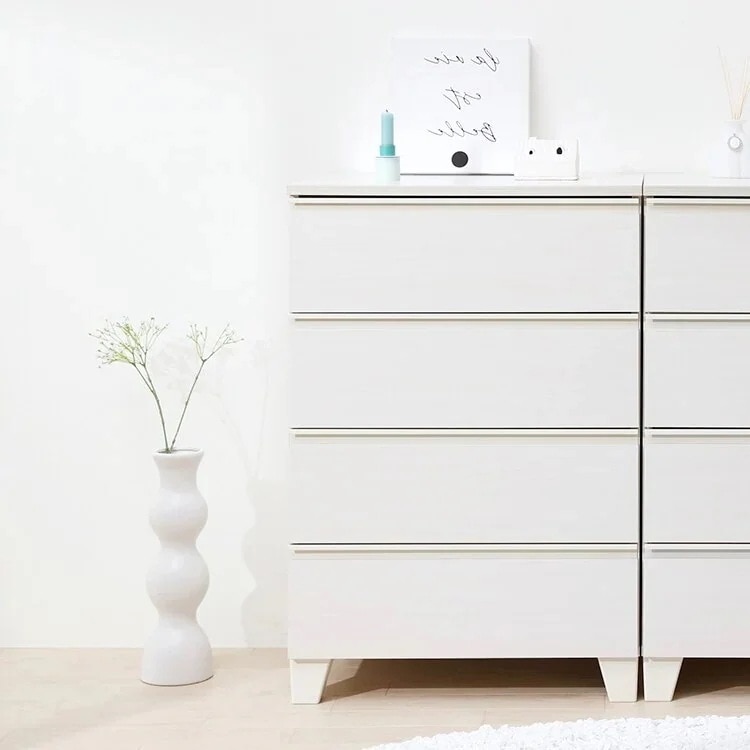 ウッドチェスト 脚付き WCHL-590 アッシュブラウン ライトナチュラル オフホワイト メガ割