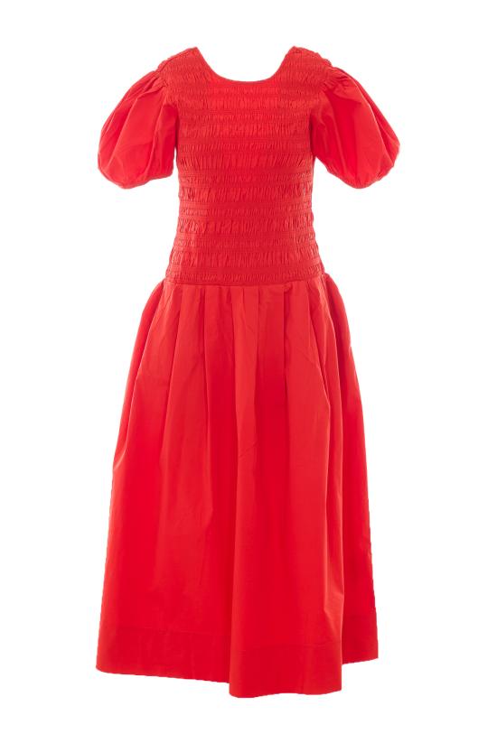 GANNI Women Mid Skirts A1030546 06P Red
