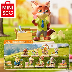 MINISO ズートピア　ニック＆ジュディ 28cm] MINISO x disney ズートピア ぬいぐるみ ジュディ/ニック