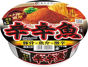 寿がきや 麵処井の庄監修 辛辛魚らーめん 136g×12個