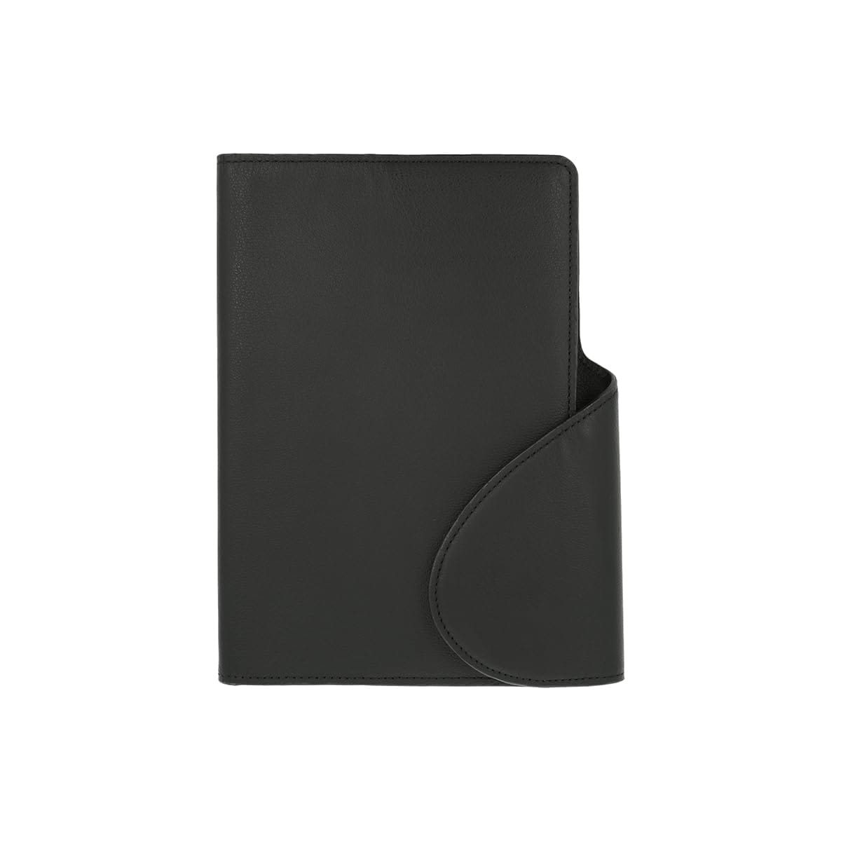 [デルフォニックス] ダイアリーカバー レザー フラップB6（ブラック）