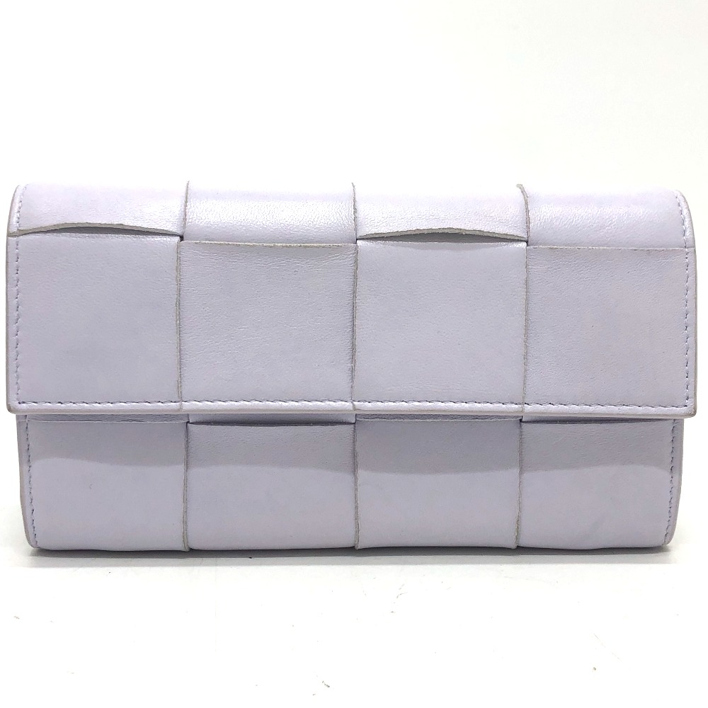 長財布 667433 マキシ イントレチャート ２つ折り レザー パープル