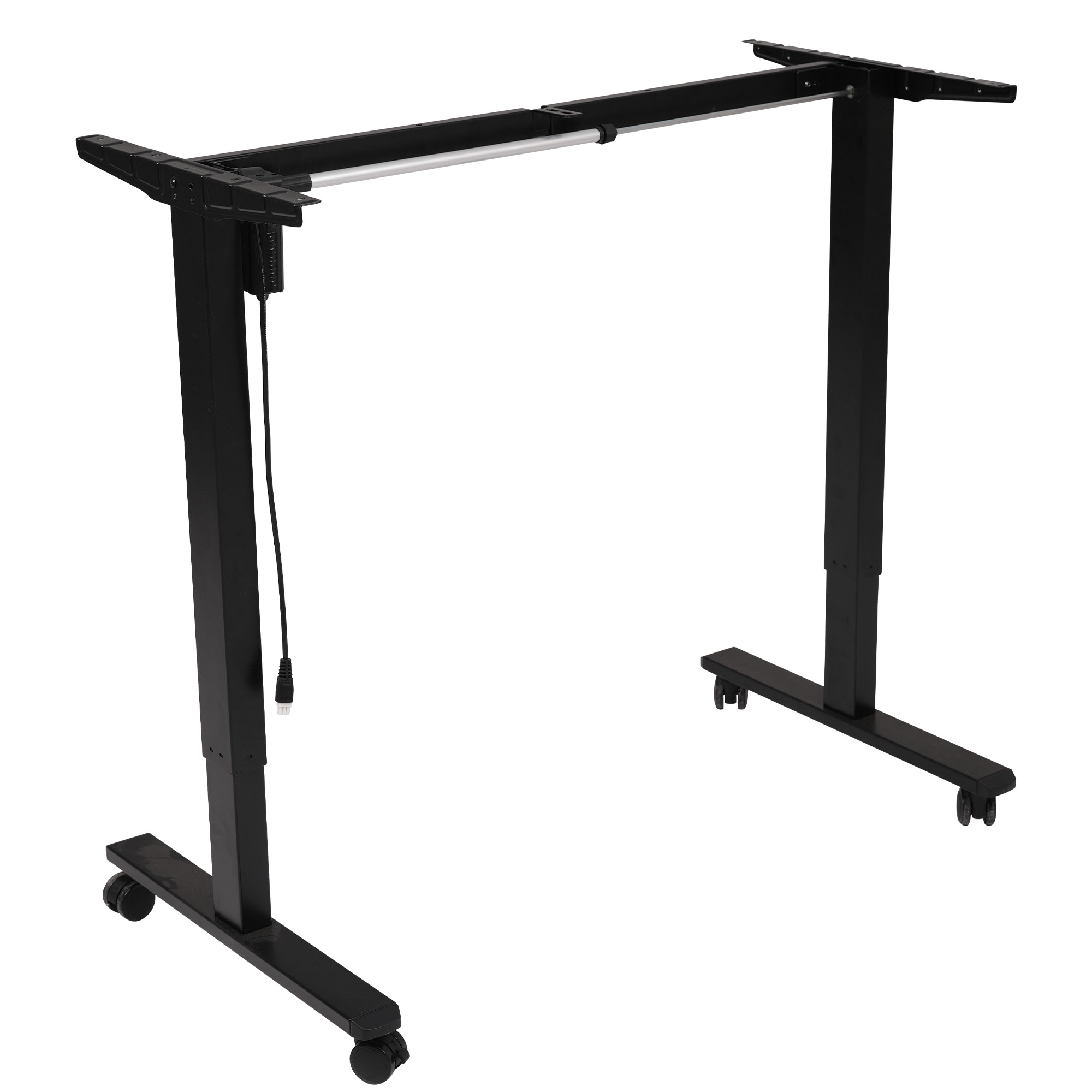 電動昇降デスク用フレーム メモリ機能付き スタンディングデスク 幅100cm～140cmの天板に対応 電動で上下昇降するデスク専用フレーム 電動 昇降式デスク キャスター付き 上下自動昇降 静音 パG 12,862円