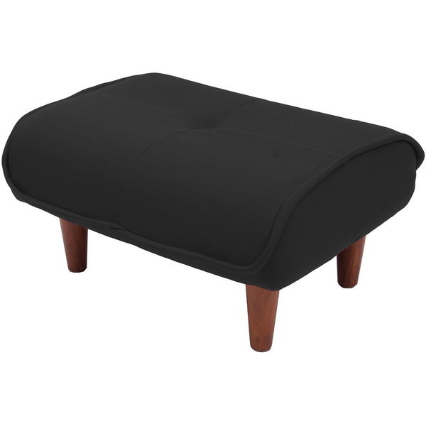 CELLUTANE オットマン ダリアンブラック 日本製 スツール 座面ポケットコイル 一人掛け A281p-564BK メーカー直送