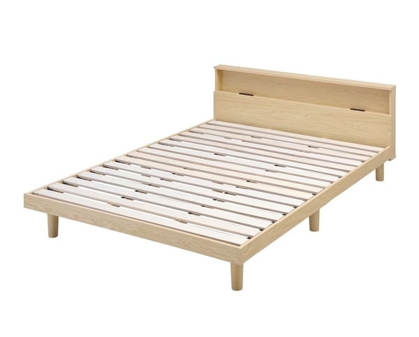 アイリスオーヤマ すのこベッドD SNB-D ナチュラル(ダブル)