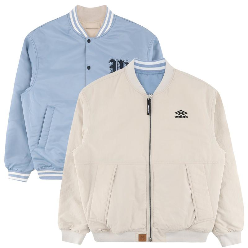 リバーシブルボンバーパディングジャケットUR124CPJ21OBE