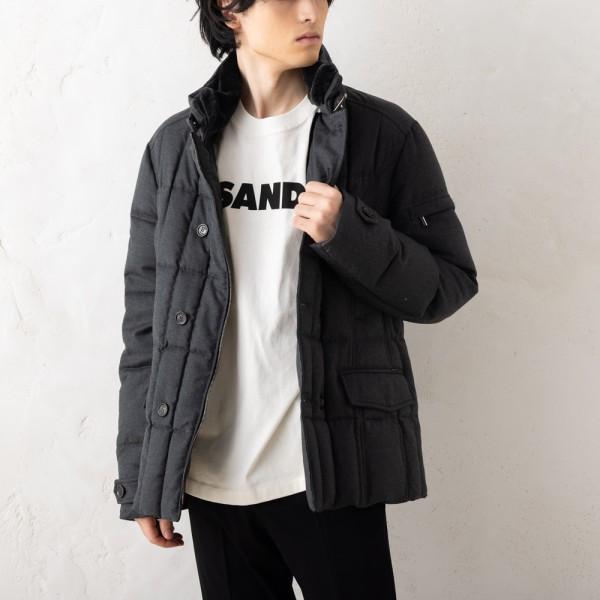 ダウンジャケット コート シーロ グレー メンズ SIRO L U0022