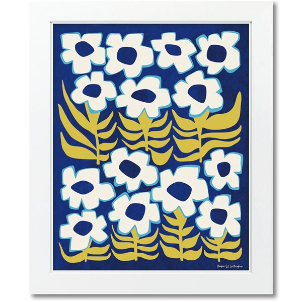 ユーパワー ミーガン/ギャラガー Gel加工 アートフレーム 「フラワー パワー3」