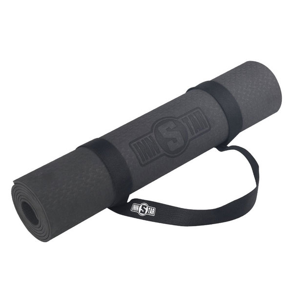 ヨガマット トレーニングマット 8mm フィットネス ストレッチマット 携帯用 ジム スポーツ ピラティス ヨガ 筋トレ ダンス 滑り止め