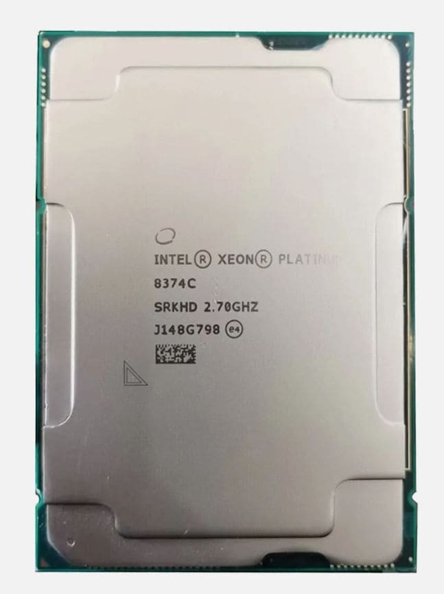 Intel Xeon Platinum 8374C 36C 72T 2.7GHz LGA4189 54MB 270W 128,554円