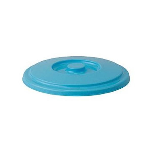 （まとめ）TRUSCO エコポリバケツ蓋 13LRBK-13F 1枚[x50セット]