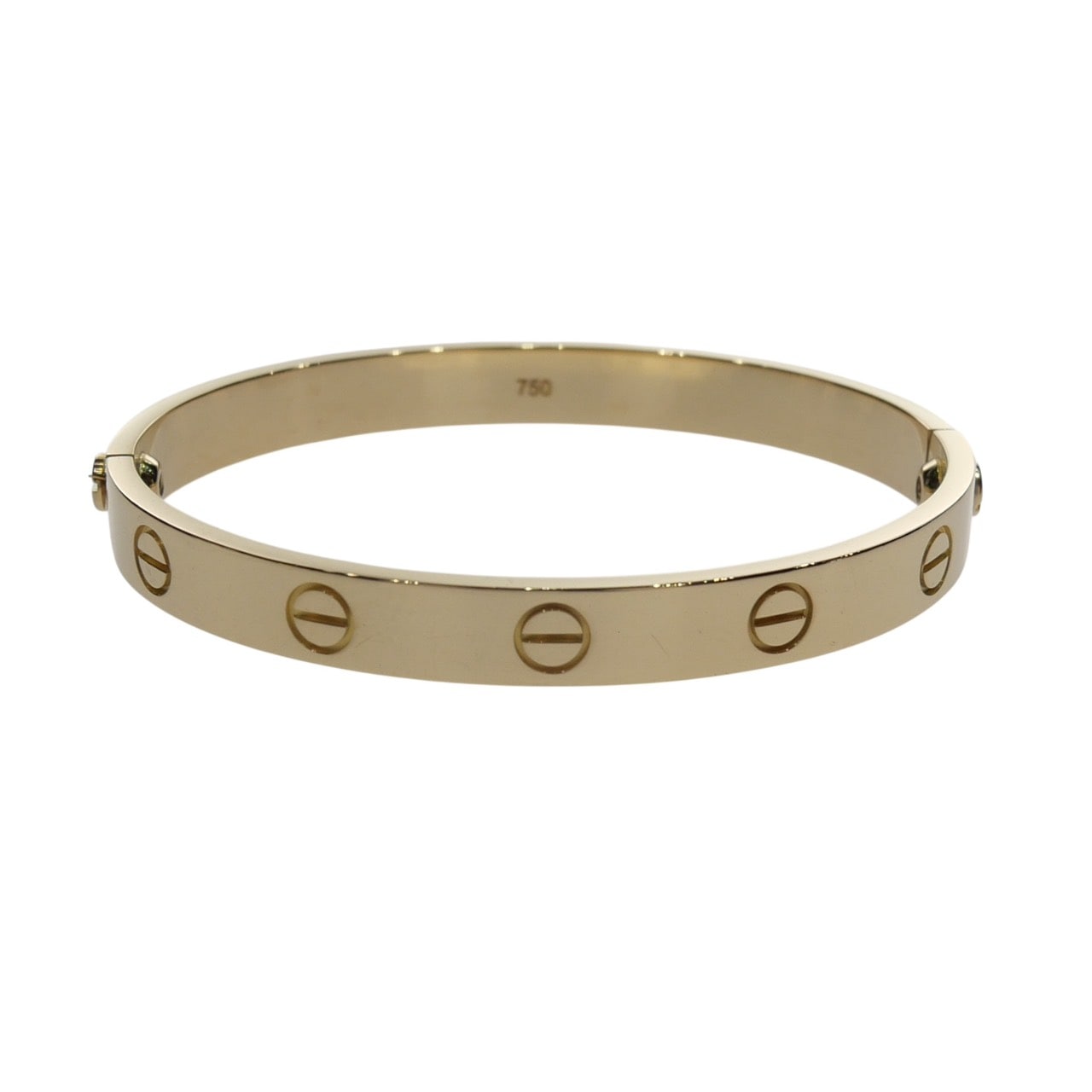 【新品同様】Cartier カルティエ ラブブレス K18YG 750 ゴールド ブレスレット ジュエリー B6067517 #16 レディース アクセサリー バングル LOVE BRACELET