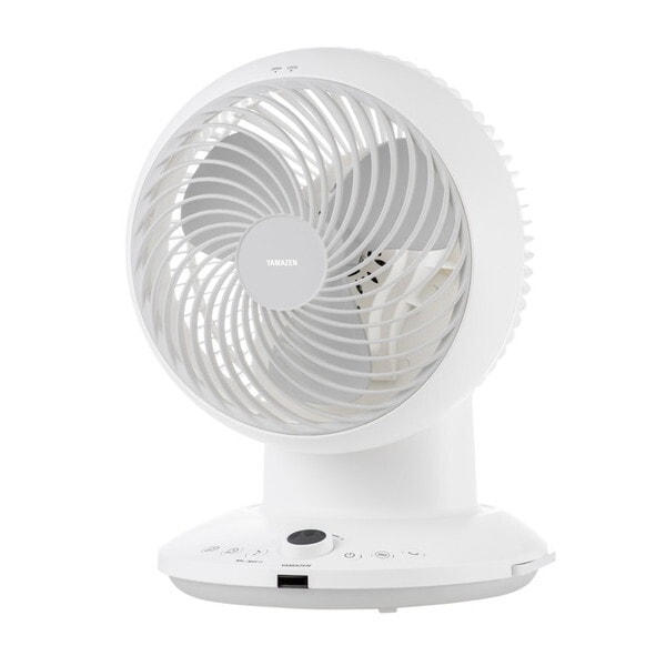 YAR-CD203(W) DCモーター搭載サーキュレーター (リモコン付き)