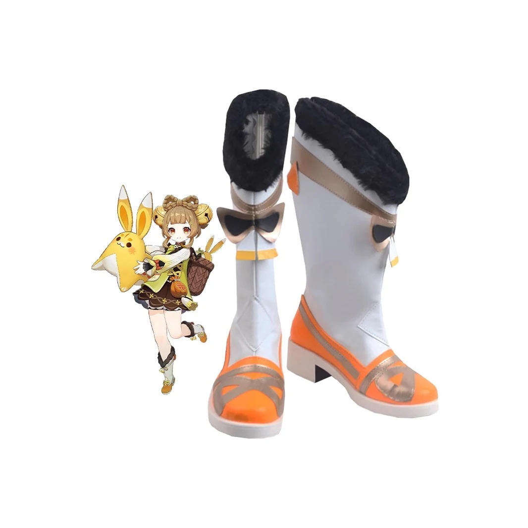 オリジナル神liyue Yaoyao二次元プロップシューズ