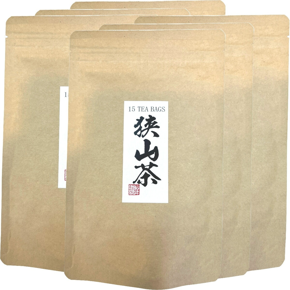 日本茶 お茶 茶葉 狭山茶ティーバッグ 3g15パック6袋セット 国産100％ 埼玉県産 緑茶 お中元 敬老の日 2025 ギフト プレゼント プチギフト お茶 内祝い 還暦祝い 男性 女性 父 お中