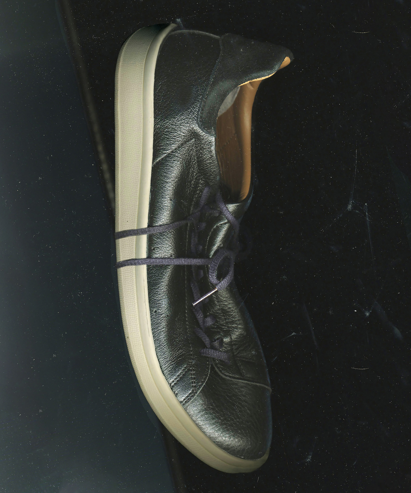 Eiffel cowhide sneakers Black