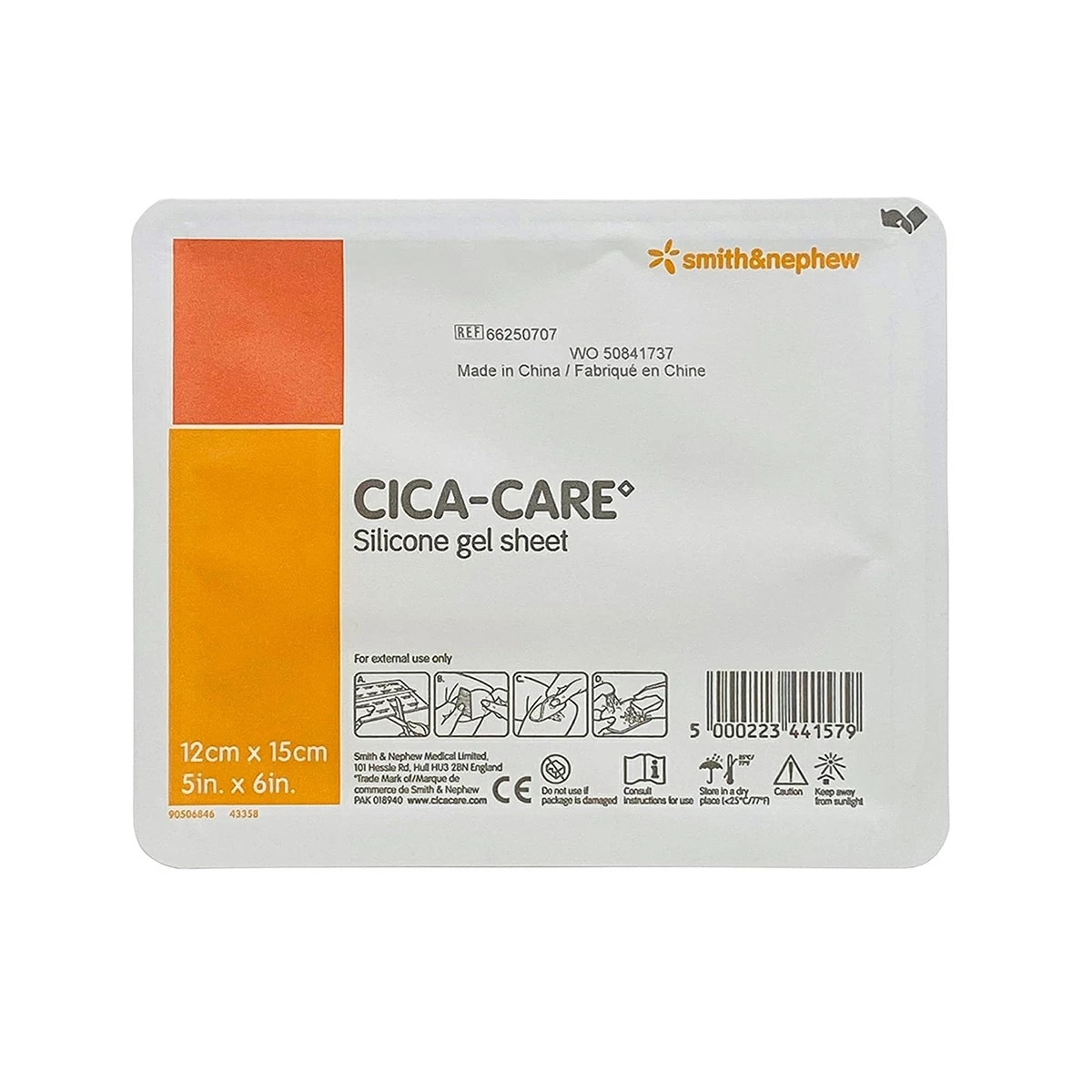 【追跡可能海外メール便】Cica-Care Silicone Gel Adhesive Sheet 5