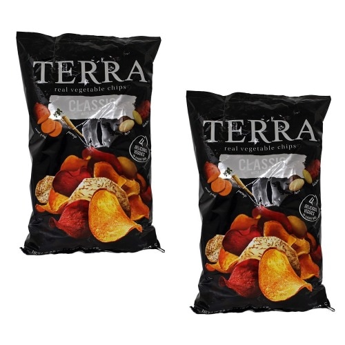 テラチップクラシック567G x 2簡単なおいしい栄養スナックおつまみキャンプ野菜野菜菓子軽食デザート