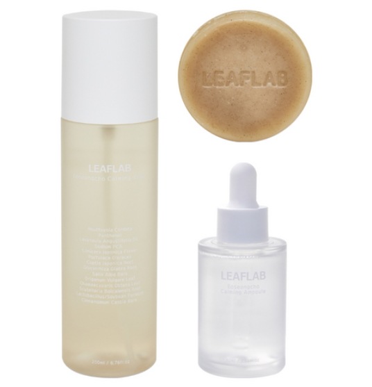 ドクダミ カーミング 3点セット（石けん＋トナー＋アンプル）× 2セット