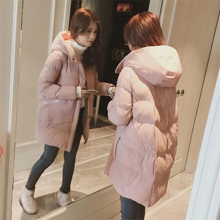 秋冬 ダウンコート レディース ダウンコート ミドル丈 フード付き レディース ダウンジャケット ミドル丈 コート アウター 中綿 軽量