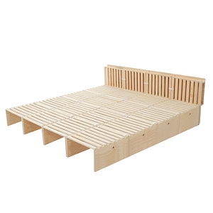 Qoo10] ベルカ ベルカ すのこ ベッド ダブルサイズ 1 : 寝具・ベッド