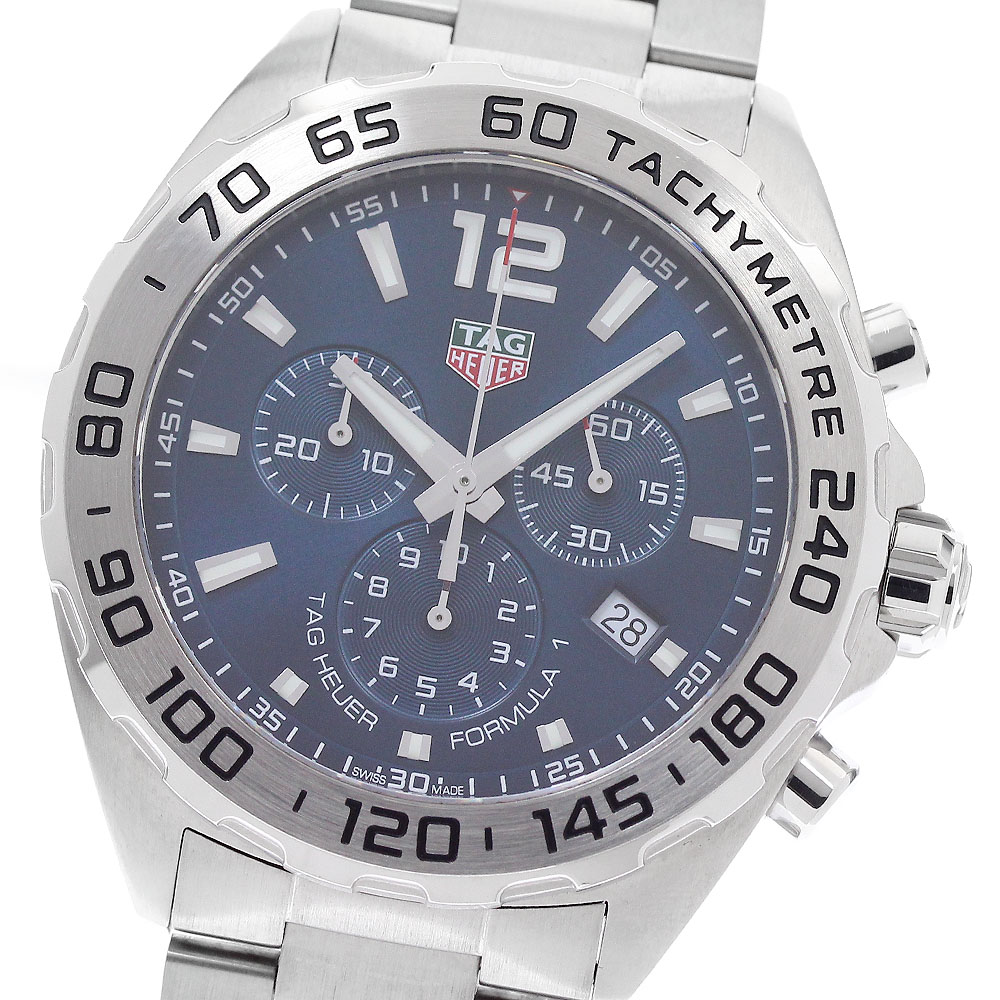 タグホイヤー TAG HEUER CAZ101K フォーミュラ1 デイト クロノグラフ クォーツ メンズ 良品 _956920【中古】